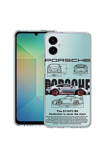 bestcase Калъф за Samsung Galaxy A05, Удароустойчив 1.5ММ, Porsche, Защита на...