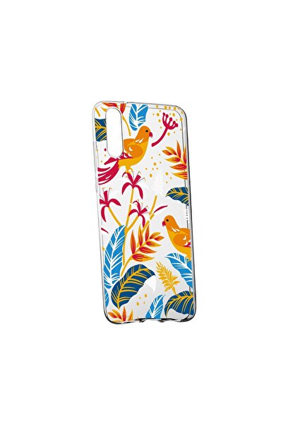 bestcase Θήκη σιλικόνης συμβατή με Samsung Galaxy A13, Έγχρωμα πουλιά, ανθεκτ...