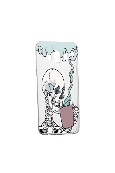 bestcase Husa de protectie Thinking Skull pentru Samsung Galaxy J6 Plus 2018,...