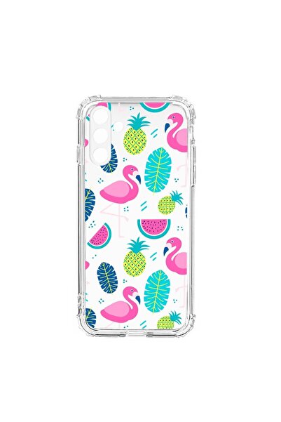 bestcase Αντικραδασμική Θήκη Σιλικόνης Συμβατή με Samsung Galaxy A13, Φλαμίνγ...