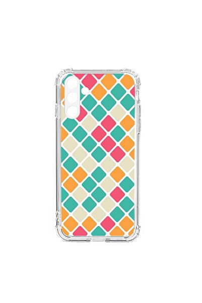 bestcase Αντικραδασμική Θήκη Σιλικόνης Συμβατή με Samsung Galaxy A13, Μωσαϊκό...