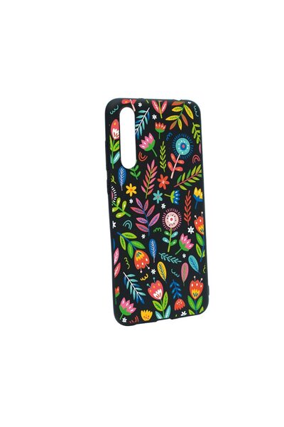 bestcase Θήκη σιλικόνης συμβατή με Samsung Galaxy A70 / A70s, Χαρούμενα Λουλο...