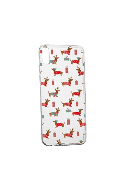 bestcase Θήκη σιλικόνης συμβατή με Apple iPhone XS Max, Ντάτσχουντ Χριστούγεν...