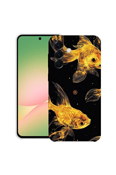 bestcase Θήκη για Samsung Galaxy A17 5G με Σχέδιο Χρυσά Ψάρια, Διαφανής Λεπτή...