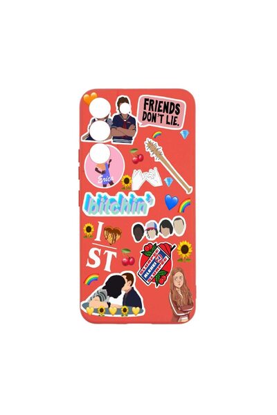 bestcase Θήκη σιλικόνης, Συμβατή με Samsung Galaxy S22 Plus, Οι φίλοι δεν ψεύ...