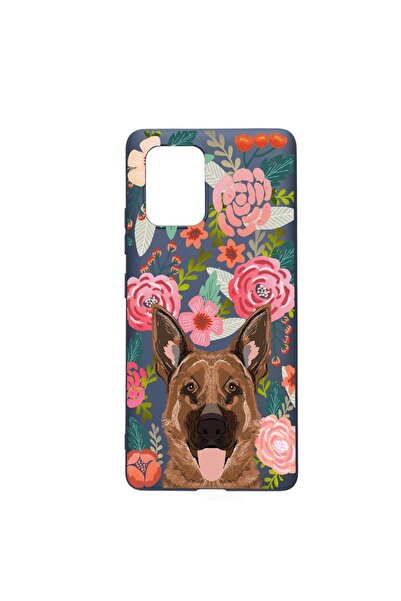 bestcase Θήκη σιλικόνης συμβατή με Samsung Galaxy M32 5G, Σχέδιο Σκύλος και Λ...
