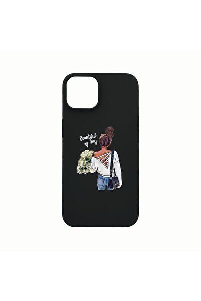 bestcase Θήκη σιλικόνης, Συμβατή με Apple iPhone 14, Η Όμορφη Ημέρα της Μαμάς...