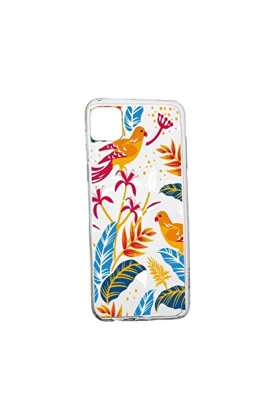 bestcase Θήκη σιλικόνης συμβατή με Samsung Galaxy A12, Έγχρωμα πουλιά, ανθεκτ...