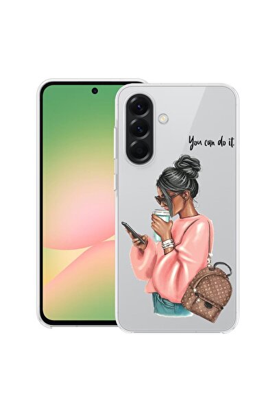 bestcase Θήκη για Samsung Galaxy A17 5G με σχέδιο Shopping Girl, Διαφανής Λεπ...