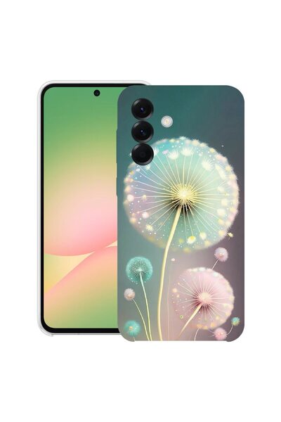 bestcase Θήκη για Samsung Galaxy A17 5G με σχέδιο πράσινης πικραλίδας, Διαφαν...