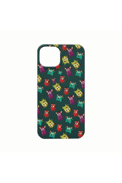 bestcase Husa Silicon, Compatibila Cu Apple iPhone 14 Plus, Little Monsters, ...