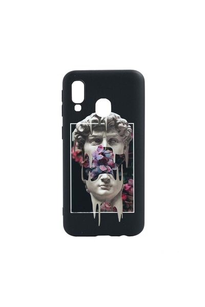 bestcase Θήκη σιλικόνης συμβατή με Samsung Galaxy A40, Άγαλμα Δαβίδ, ανθεκτικ...