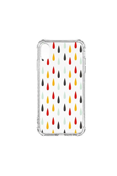 bestcase Husă antișoc din silicon compatibilă cu Apple iPhone XR, Raindrop, p...