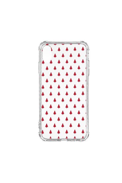 bestcase Husă antișoc din silicon compatibilă cu Apple iPhone XR, Crăciun, Pr...