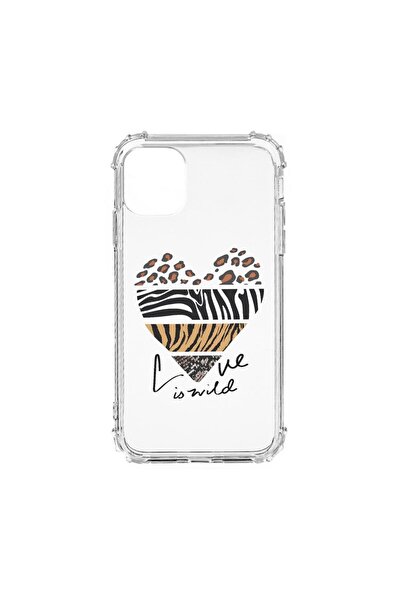 bestcase Husă Antișoc din Silicon Compatibilă cu Apple iPhone 12, Love Is Wil...