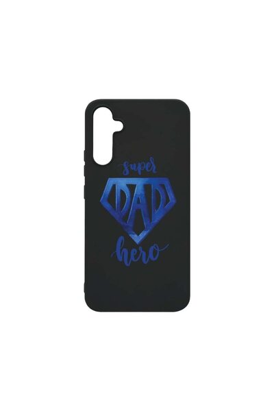 bestcase Θήκη, Συμβατή με Samsung Galaxy A34, Μπαμπάς Υπερήρωας, Λεπτή 0.8 χι...
