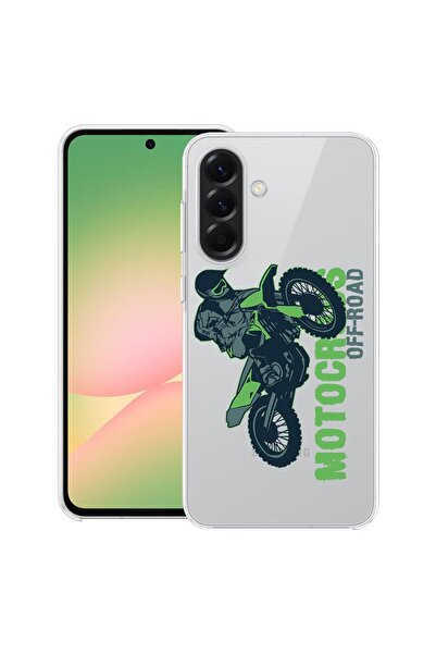 bestcase Θήκη για Samsung Galaxy A17 5G με σχέδιο Motocross, Διαφανής Λεπτή Σ...