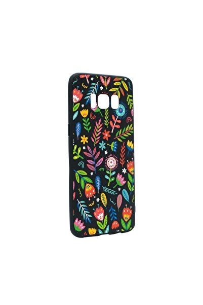 bestcase Husa Silicon Compatibila Cu Samsung Galaxy S8, Happy Flowers, rezist...