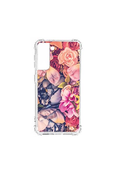 bestcase Husa Αντικραδασμική Θήκη Συμβατή με Samsung Galaxy S21, Φλοράλ, Πολυ...