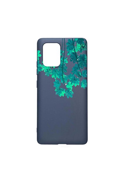 bestcase Θήκη σιλικόνης συμβατή με Samsung Galaxy M13 4G, Πράσινο Δάσος, ανθε...