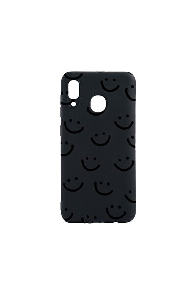 bestcase Λεπτή Θήκη Σιλικόνης 0.8MM, Συμβατή με Samsung Galaxy A40, Smiley, Α...