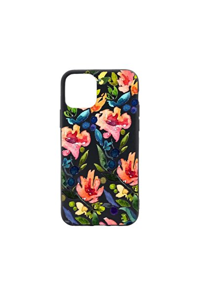 bestcase Husa Silicon Flowers Spring, compatibila cu Apple iPhone 13 Pro, cu ...