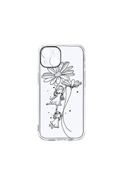 bestcase Husa Clear Silicon 2MM, Compatibila Cu Apple iPhone 14, Sisters, Ant...