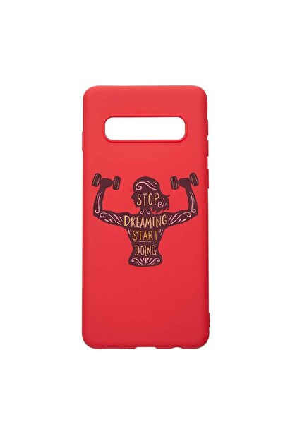 bestcase Θήκη σιλικόνης συμβατή με Samsung Galaxy S10 Plus, Σταμάτα να ονειρε...