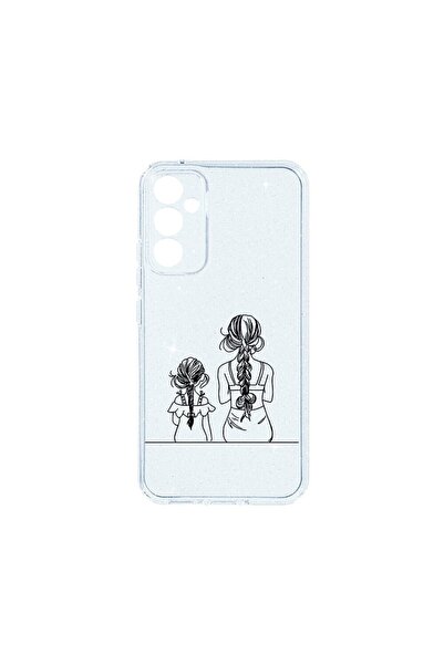 bestcase Θήκη Crystal Glitter 2MM, Συμβατή με Samsung Galaxy A14 5G, Για Μαμά...