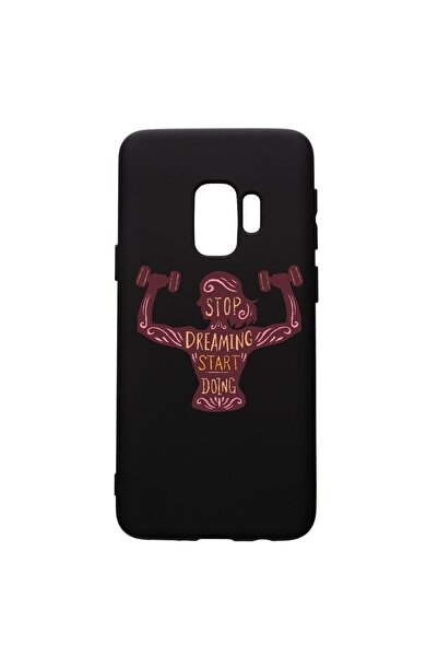 bestcase Husa Silicon Premium compatibila cu Samsung Galaxy S9, Stop Dreaming...