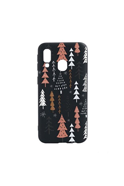bestcase Θήκη σιλικόνης συμβατή με Samsung Galaxy A40, με σχέδιο χριστουγεννι...
