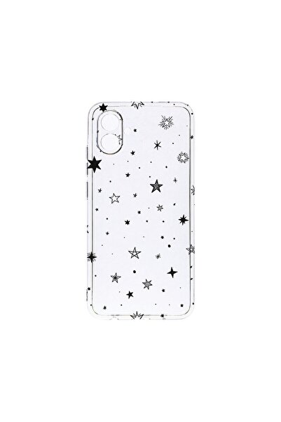 bestcase Διαφανής Θήκη Σιλικόνης 2MM, Συμβατή με Samsung Galaxy A05, Αστέρια,...
