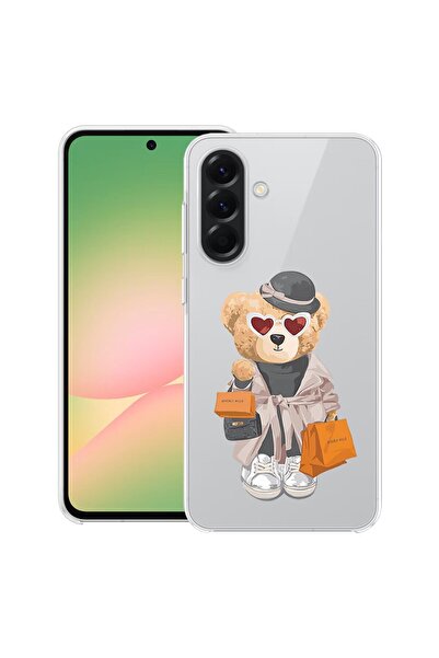 bestcase Θήκη για Samsung Galaxy A17 5G με σχέδιο Teddy Bear Shopping, Διαφαν...