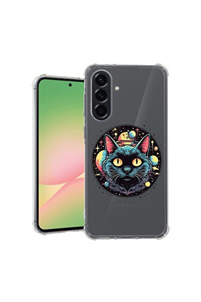 bestcase Θήκη για Samsung Galaxy A26, Αντικραδασμική 1.5MM, Μυστική Μαύρη Γάτ...