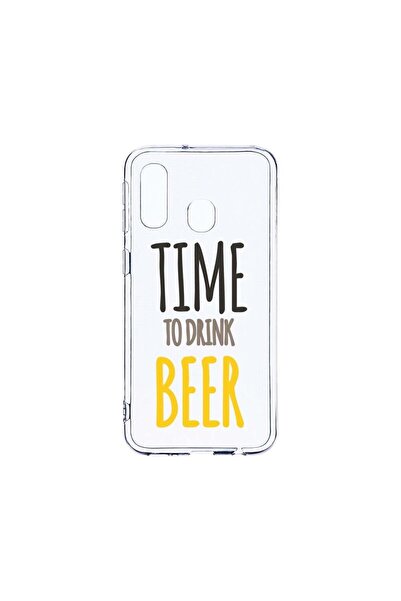 bestcase Διαφανής Θήκη Σιλικόνης 2MM, Συμβατή με Samsung Galaxy A40, Bear, Αν...