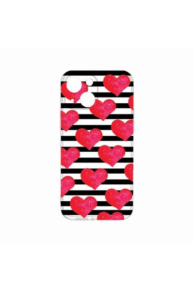 bestcase Husa BestCase¬Æ, Compatibila Cu Apple iPhone 14 Plus, hearts, Rezist...