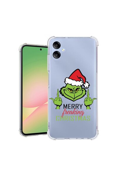 bestcase ¬Æ Husa compatibila Samsung Galaxy A06 4G, Anti Shock 1.5MM, Grinche...