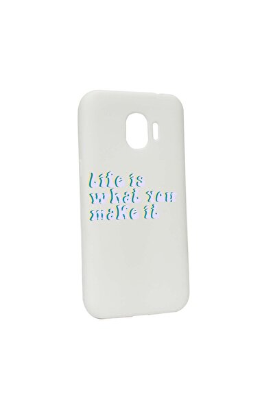 bestcase Προστατευτική θήκη με την επιγραφή  "Life is message ", για Samsung ...