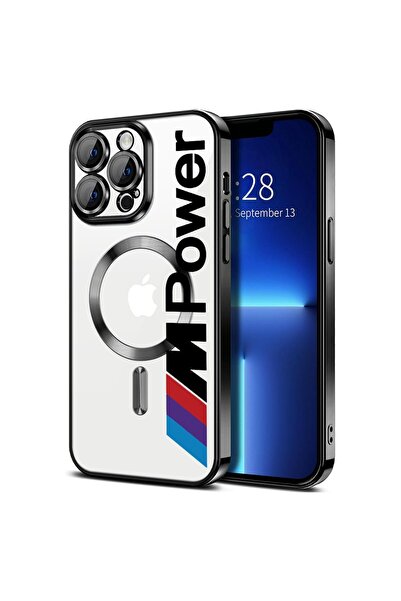bestcase Πολυτελής Θήκη MagSafe, Συμβατή με Apple iPhone 13 Pro, BMW M Power,...