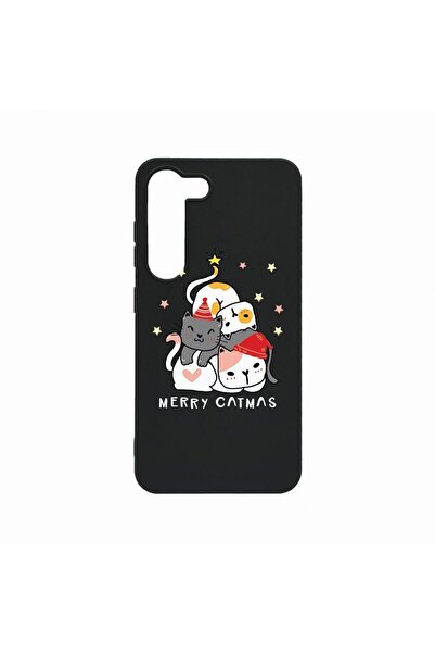 bestcase Husa BestCase¬Æ, Compatibila Cu Samsung Galaxy S23, Merry Catmas, Re...