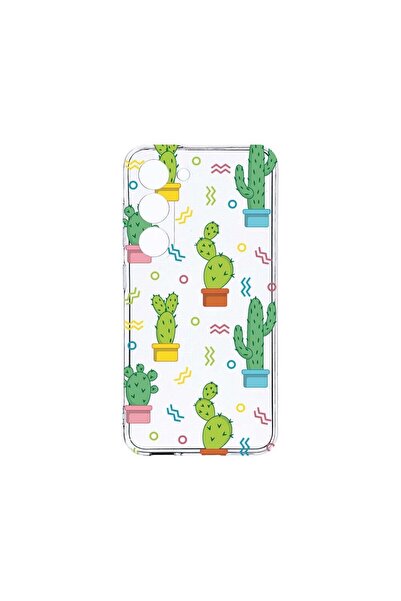 bestcase Διαφανής Θήκη Σιλικόνης 2MM, Συμβατή με Samsung Galaxy S23, Κάκτος, ...