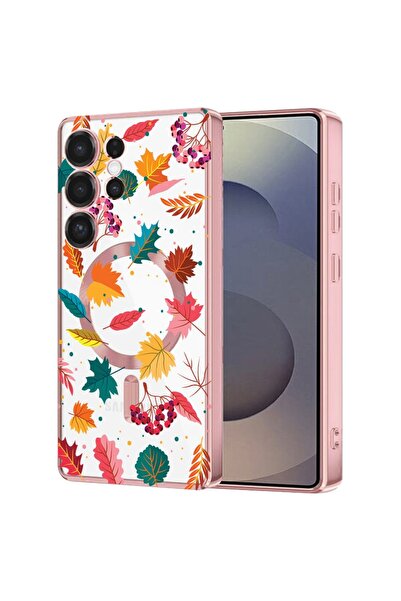 bestcase Πολυτελής Θήκη MagSafe, Συμβατή με Samsung Galaxy S24 Ultra, Φθινοπω...