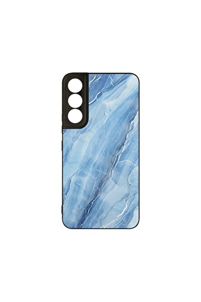 bestcase Θήκη MaxSafe, Συμβατή με Samsung Galaxy S22, Μπλε Μάρμαρο, Χρώματα H...