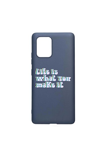 bestcase Θήκη σιλικόνης συμβατή με Samsung Galaxy M32 5G, Η ζωή είναι αυτό πο...
