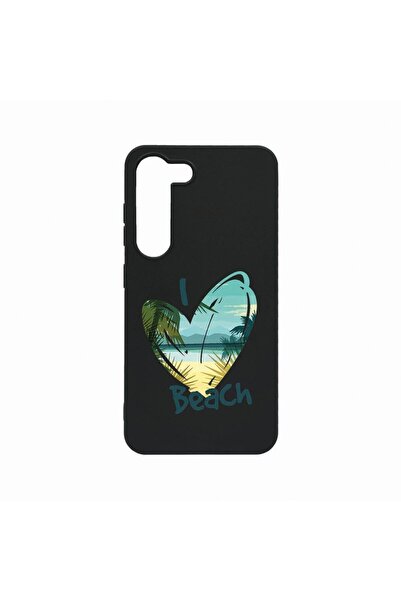 bestcase Θήκη, Συμβατή με Samsung Galaxy S23 Plus, Λατρεύω την Παραλία, Ανθεκ...