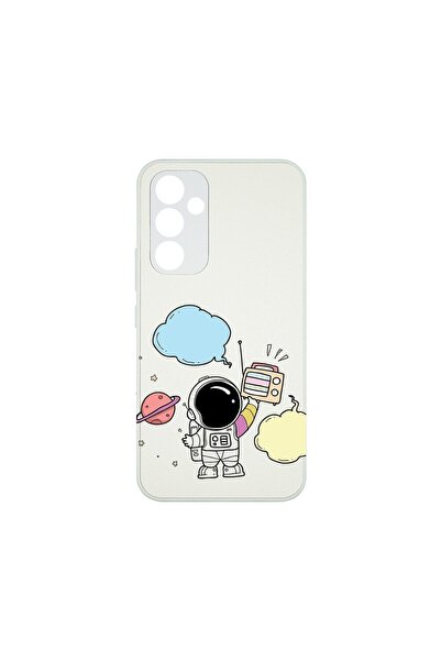 bestcase Δερμάτινη Θήκη Elegance, Συμβατή με Samsung Galaxy A34 5G, Αστροναύτ...