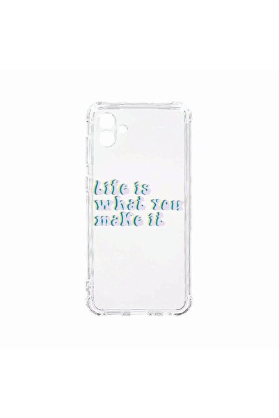 bestcase Αντικραδασμική Θήκη, Συμβατή με Samsung Galaxy A04, Η ζωή είναι αυτό...