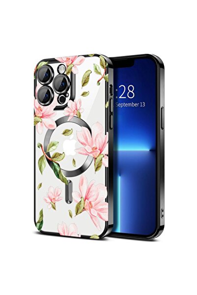 bestcase Πολυτελής Θήκη MagSafe, Συμβατή με Apple iPhone 15 Pro, Παστέλ Λουλο...