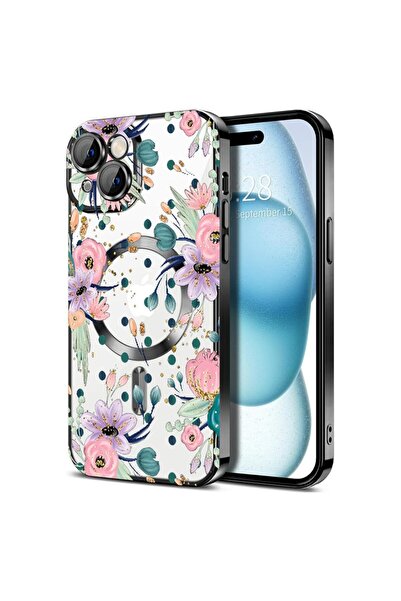 bestcase Πολυτελής Θήκη MagSafe, Συμβατή με Apple iPhone 14 Plus, Πολύχρωμα Λ...