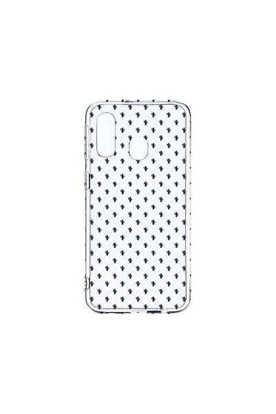 bestcase Διαφανής Θήκη Σιλικόνης 2MM, Συμβατή με Samsung Galaxy A40, Σχέδιο Μ...